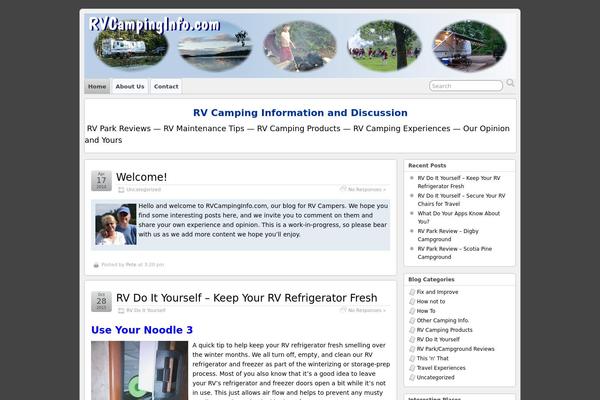 Suffusion theme site design template sample