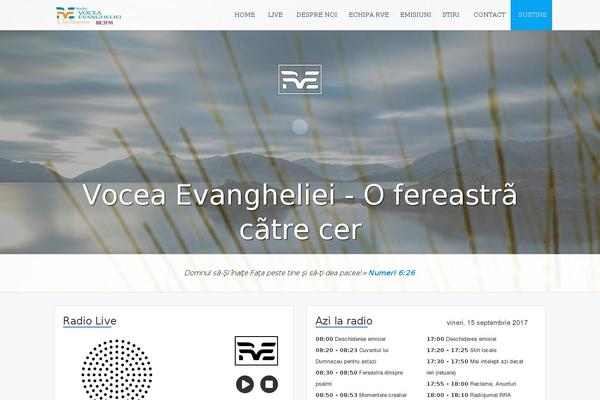 Onair2 theme site design template sample