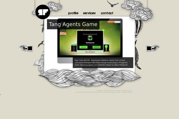 Viewport theme site design template sample