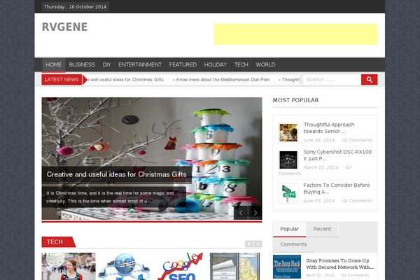 Effectivenews theme site design template sample