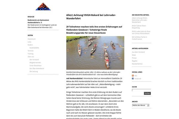 Ari theme site design template sample