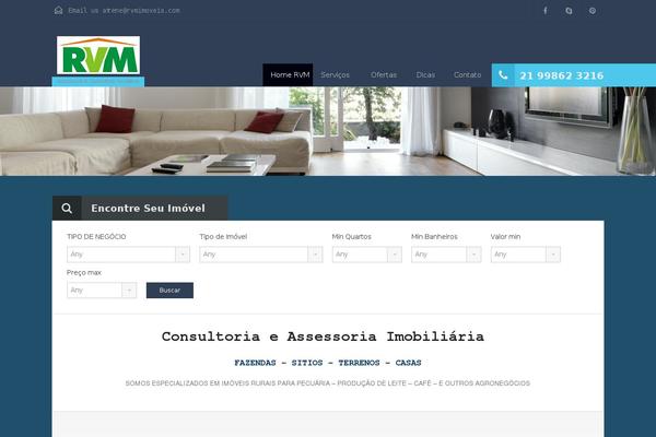Realhomes Theme theme site design template sample