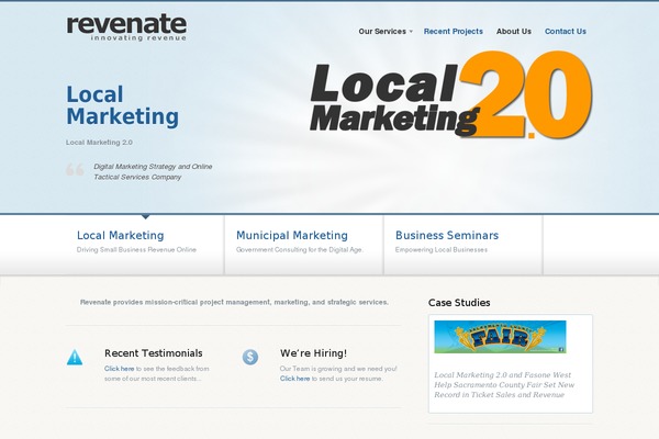 Biznizz theme site design template sample
