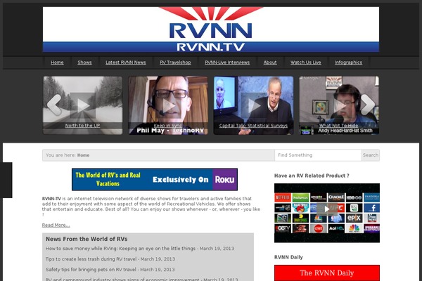 Site using Dynamic Content Gallery plugin