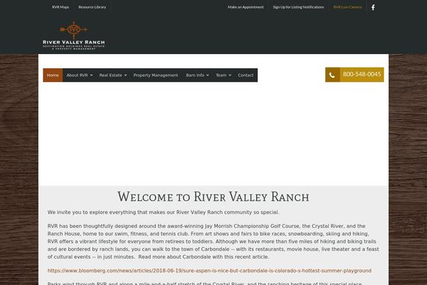 Titan theme site design template sample