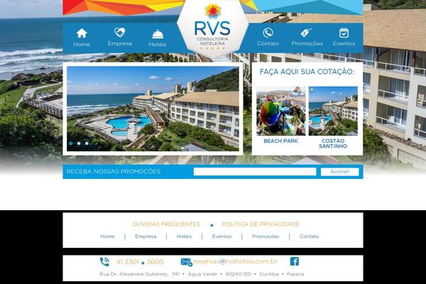 rvshoteis.com.br site used Unite