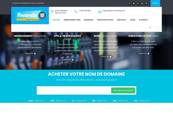 Easyweb theme site design template sample