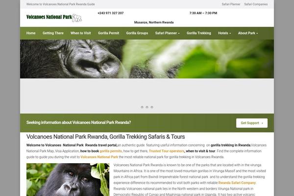 rwandavolcanoesnationalpark.com site used National