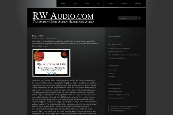 Piano Black theme site design template sample
