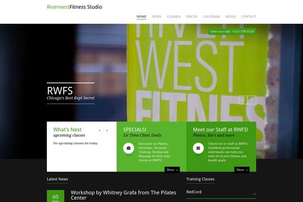 GymBase theme site design template sample