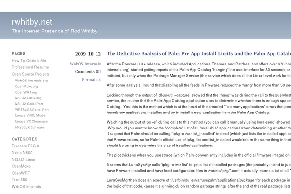 Barthelme theme site design template sample