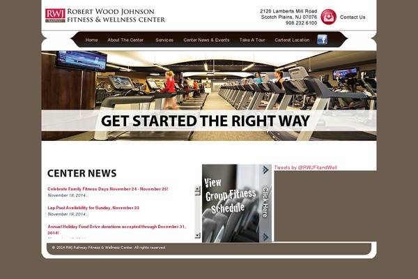 rwjrahwayfitness.com site used Rwjfw