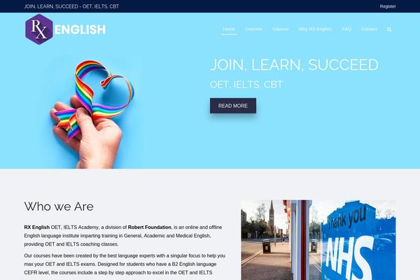 Site using Designthemes-lms-addon plugin