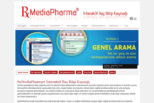 Site using Pearl-medical-framework plugin