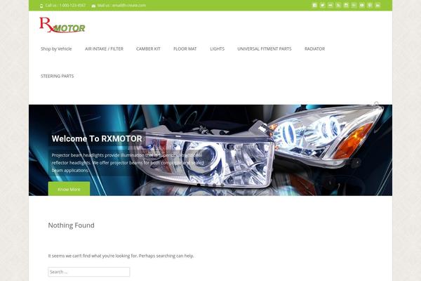 rxmotor.com site used Storefront