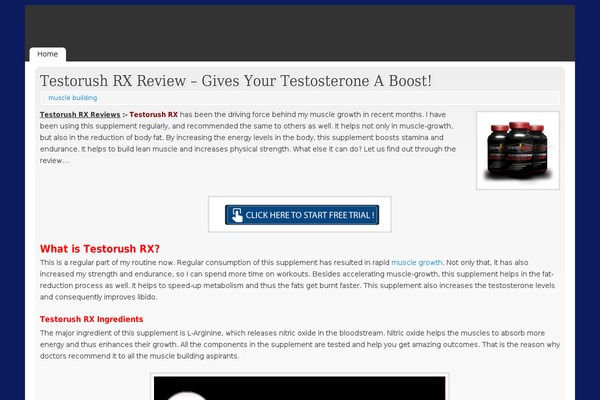 Mantra theme site design template sample