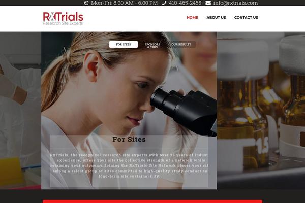 Albertino theme site design template sample