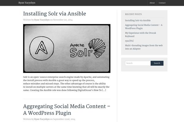 Reverie theme site design template sample