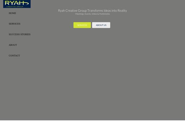 Impreza Child theme site design template sample