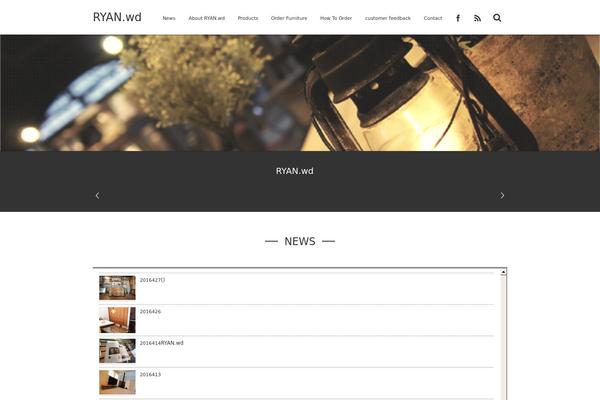 Escena theme site design template sample