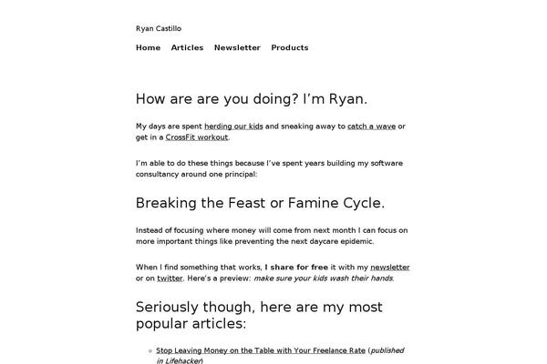 Site using Wp-markdown plugin