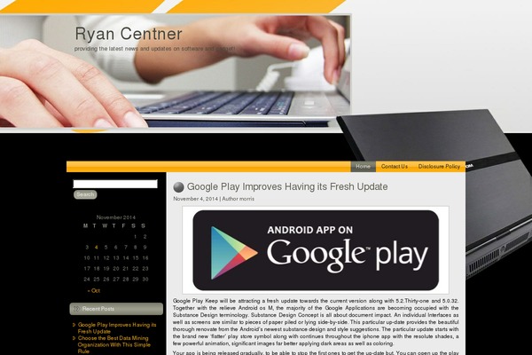 ryancentner.com site used Primetech