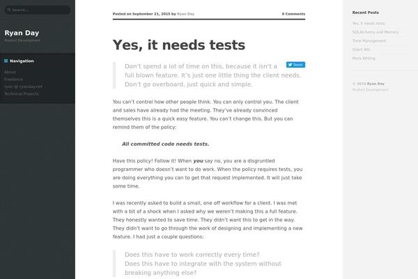 Medium theme site design template sample
