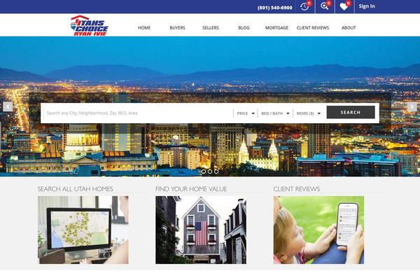 ryanivie.com site used Theme6a