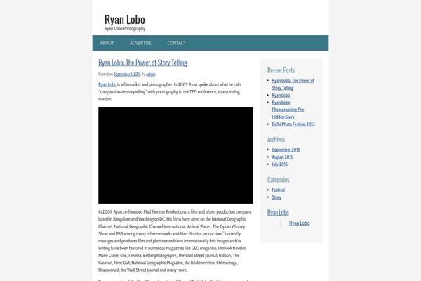 ryanlobo.net site used Slimmy