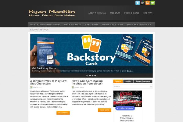 Upstream theme site design template sample