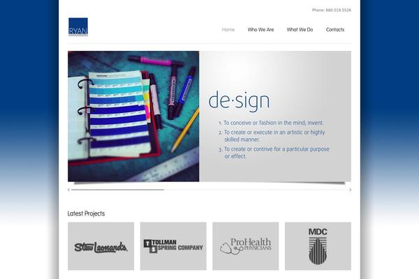 Organic theme site design template sample