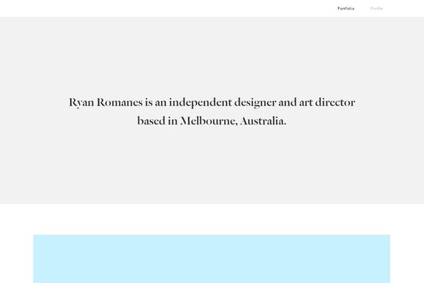 Semplice theme site design template sample