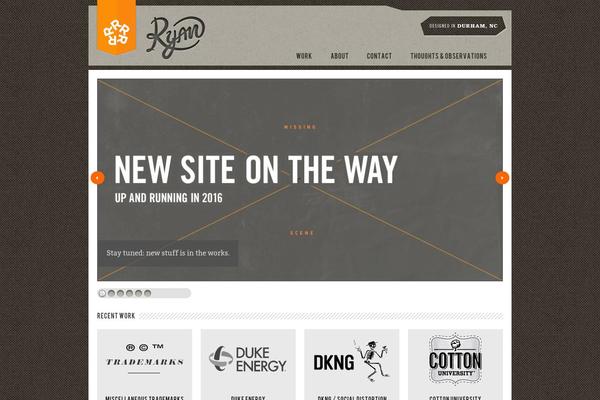 Site using Dribbble Portfolio plugin