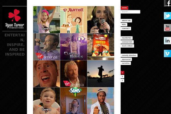 Blocco theme site design template sample