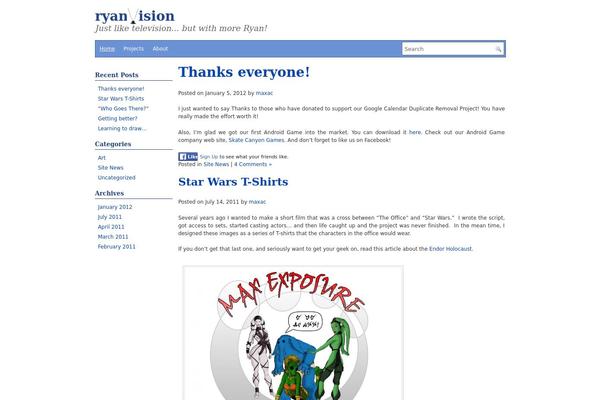 PHP Ease theme site design template sample