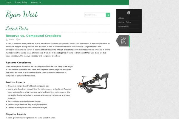 LeatherDiary theme site design template sample
