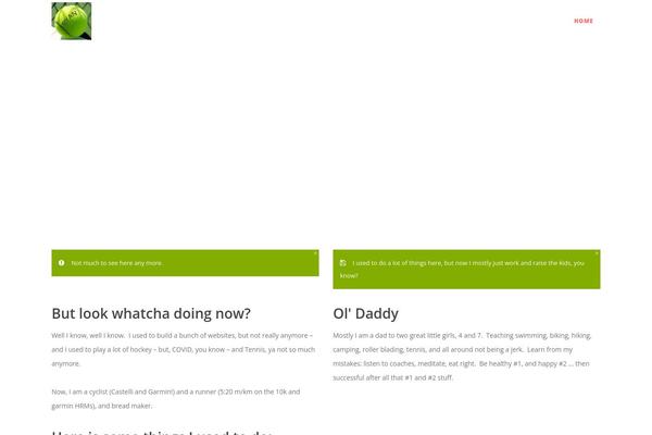 Osmosis theme site design template sample