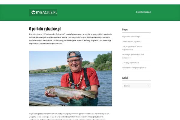 rybackie.pl site used DistinctPress