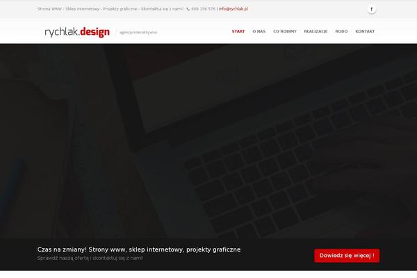 rychlak.pl site used Rychlakdesign