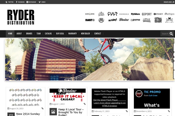 Alterna theme site design template sample