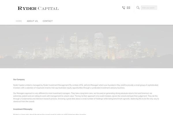 Brandon theme site design template sample