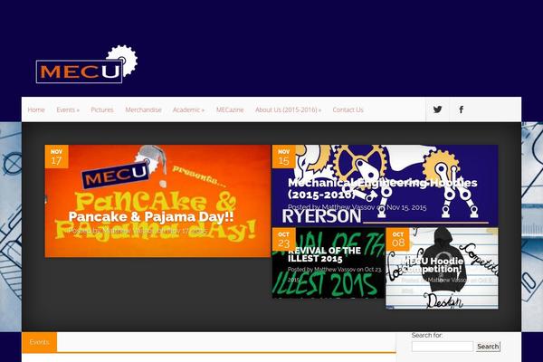 Nexus theme site design template sample