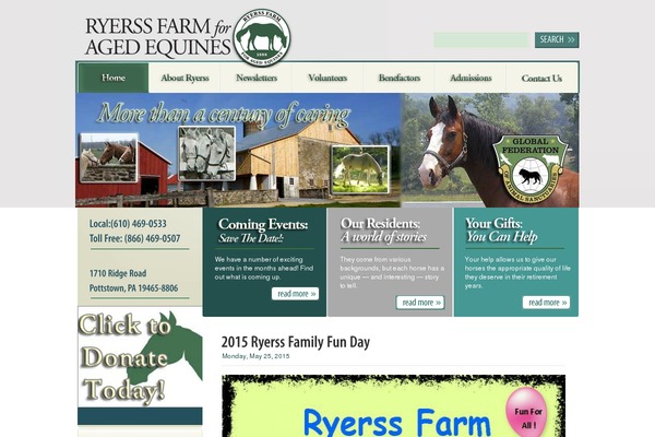 ryerssfarm.org site used Theme1000