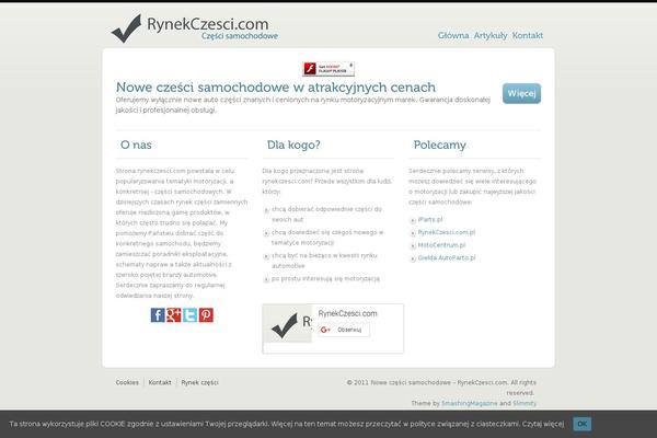 Simplefolio theme site design template sample