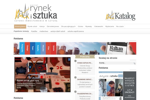 rynekisztuka.pl site used Ris
