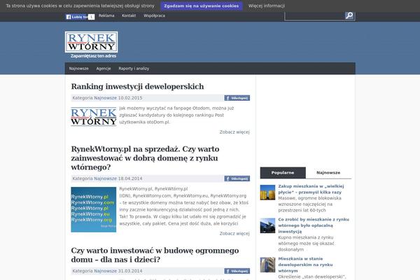 JustBlue theme site design template sample