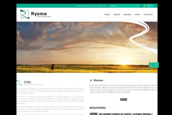Colangine theme site design template sample
