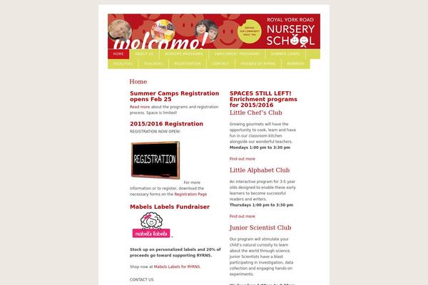 Blix theme site design template sample