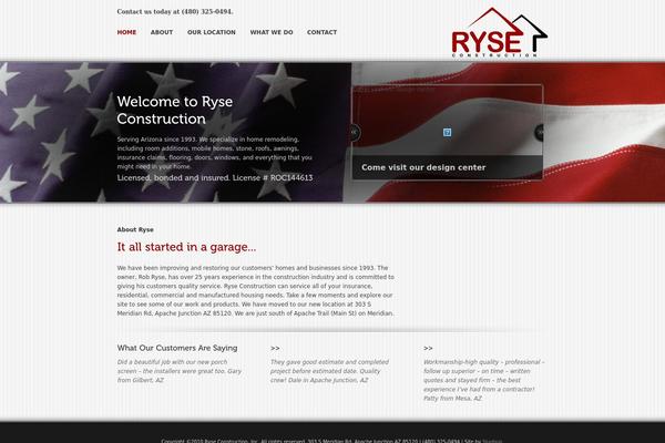 Spotlight theme site design template sample