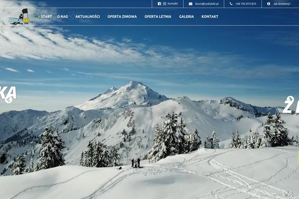 Klippe theme site design template sample